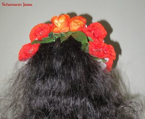 Haarreif mit Blumen, Tribal Tanz Bauchtanz