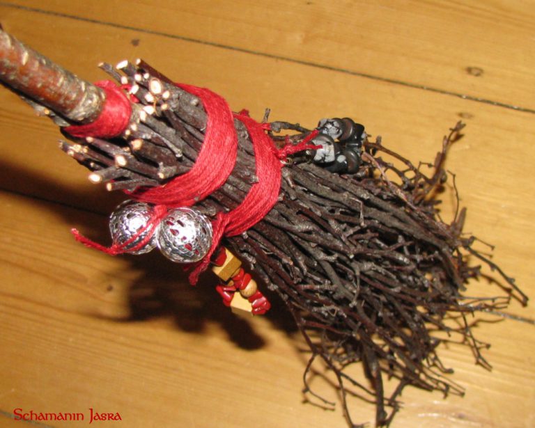 Halloween Hexenbesen 90cm - Abnehmbare Kostüm Requisite Für Kinder Und Erwachsene