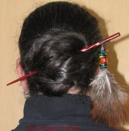 Haarschmuck - Haarstab, Haarstäbe