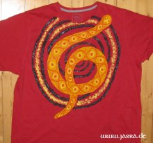 Textilien handbemalt Krafttier T-Shirt